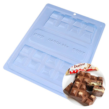 Cube Bar 3-Part Chocolate Mold (BWB)